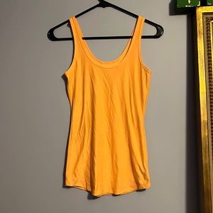 No Boundaries Neon Orange Tank Top